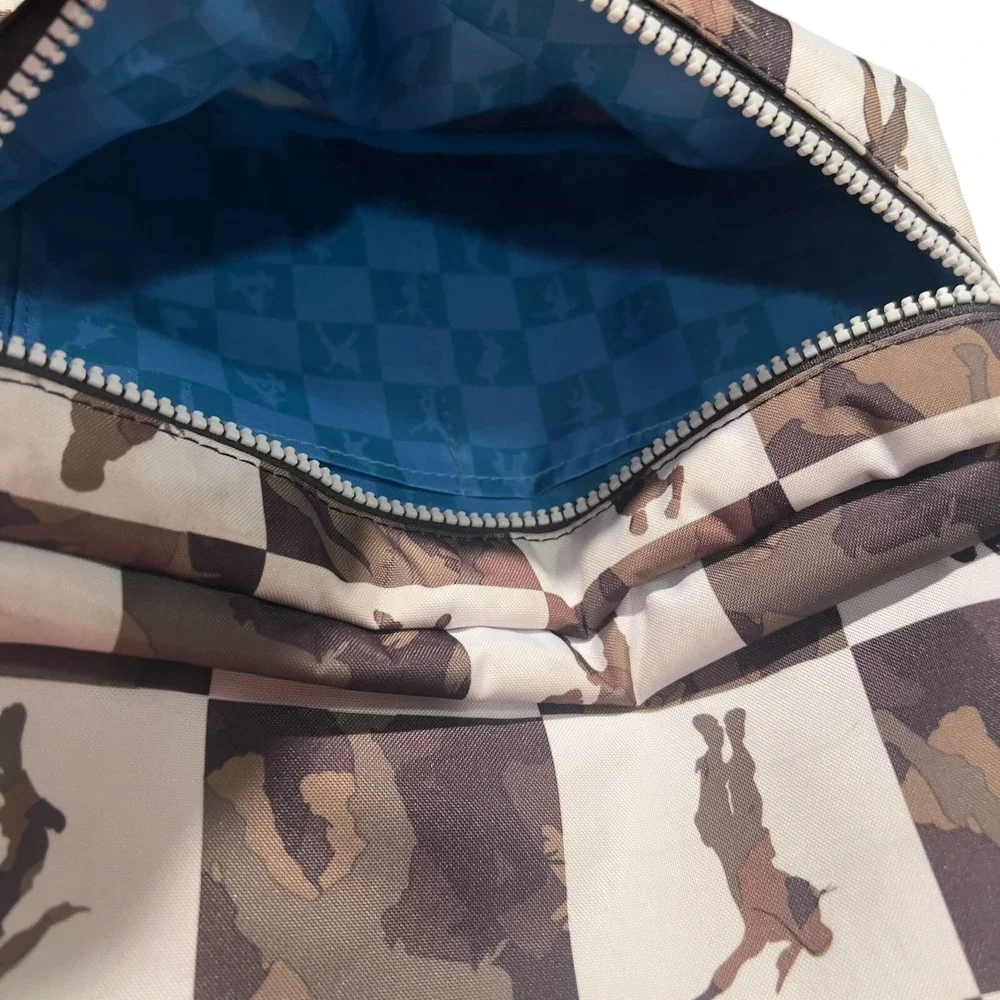 Fortnite Camo Checkerboard Backpack 18in School Gaming‎ Bag Unisex